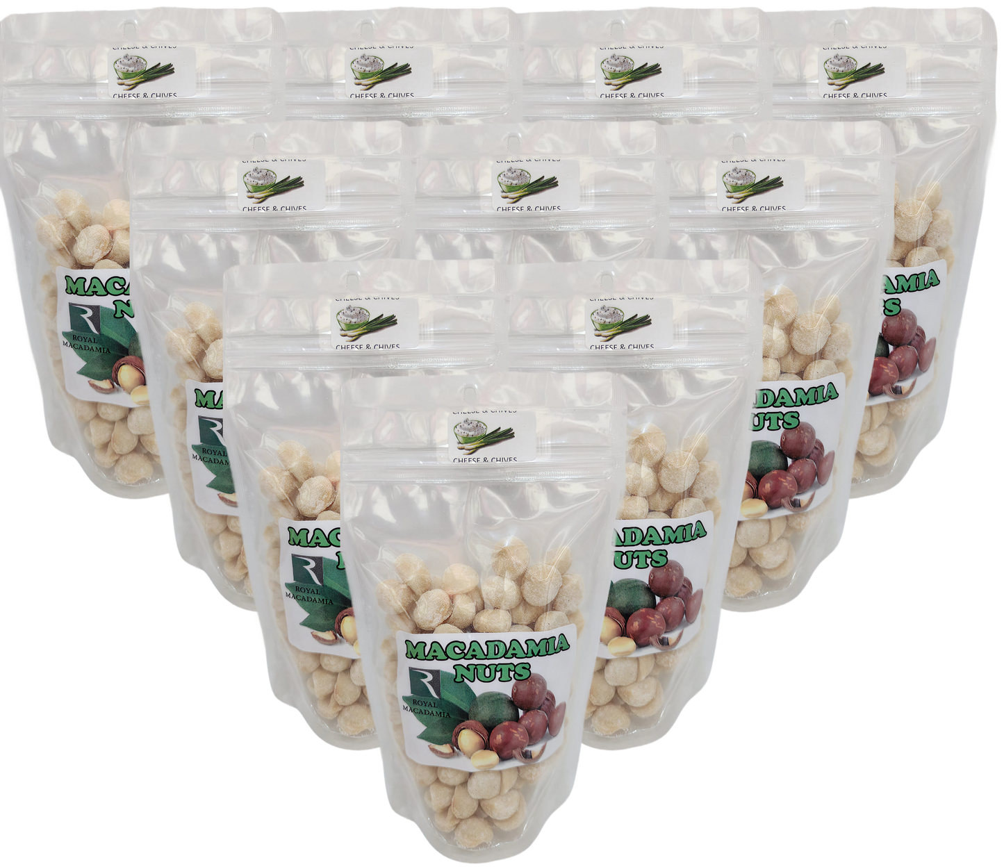 Macadamia Nuts - Cheese & Chives